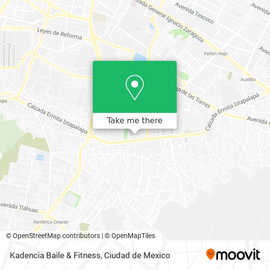 Kadencia Baile & Fitness map