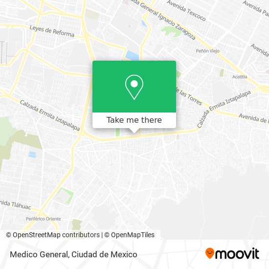 Medico General map
