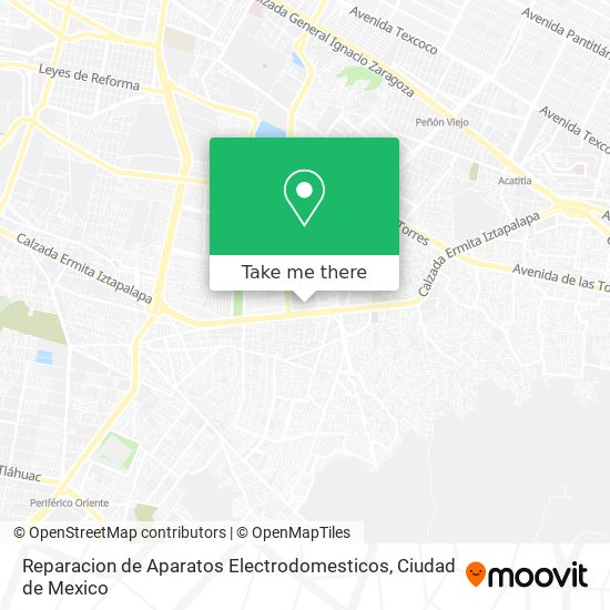 Mapa de Reparacion de Aparatos Electrodomesticos