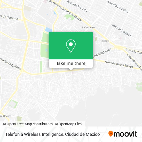 Mapa de Telefonia Wireless Inteligence