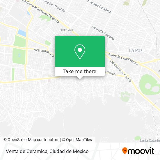 Venta de Ceramica map