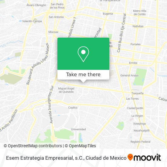 Esem Estrategia Empresarial, s.C. map