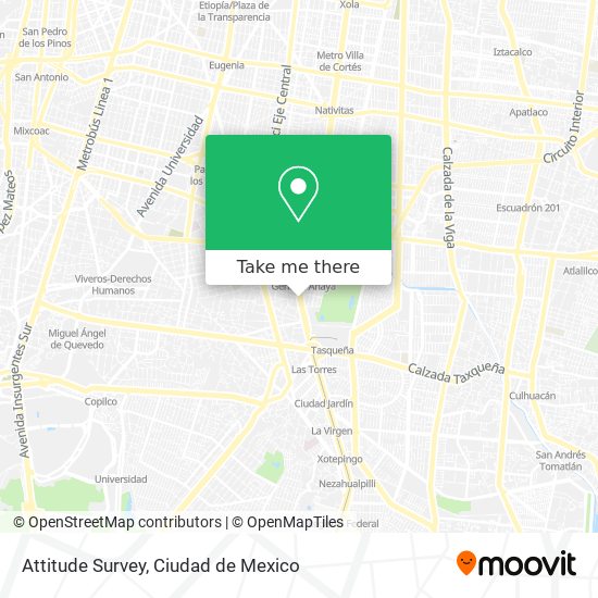 Attitude Survey map