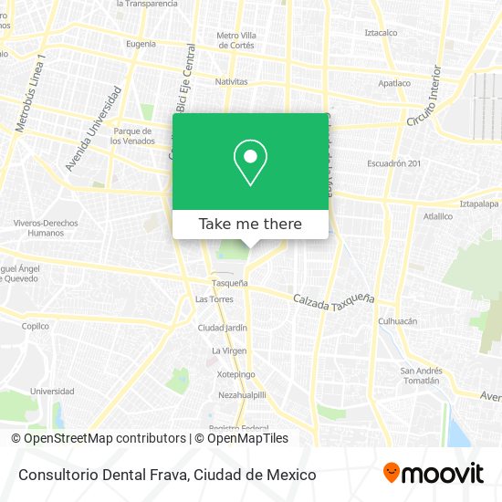 Mapa de Consultorio Dental Frava