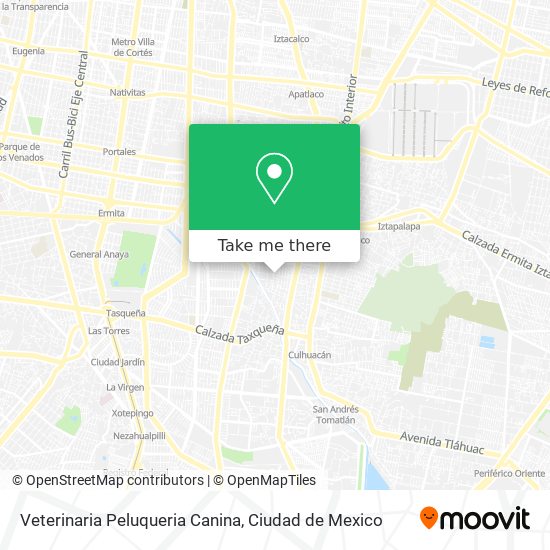 Veterinaria Peluqueria Canina map