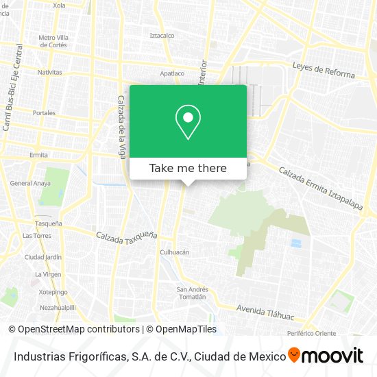 Industrias Frigoríficas, S.A. de C.V. map