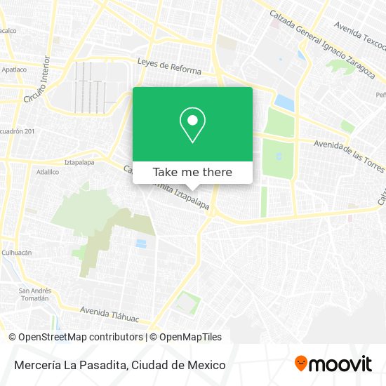 Mapa de Mercería La Pasadita