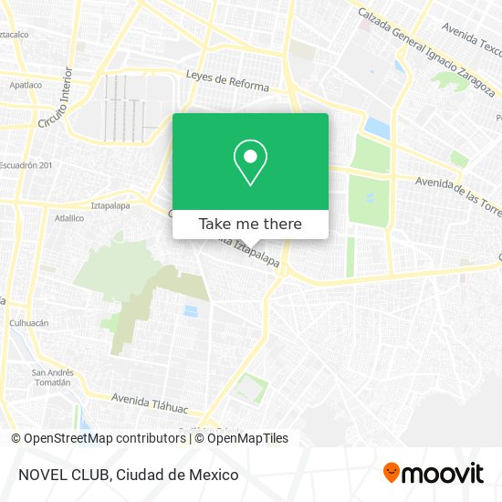 Mapa de NOVEL CLUB