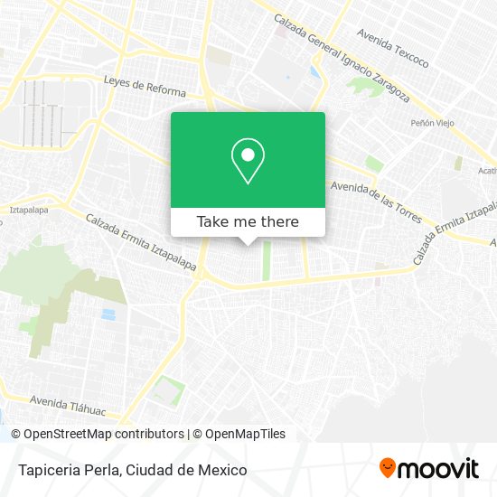 Tapiceria Perla map