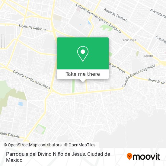 Parroquia del Divino Niño de Jesus map