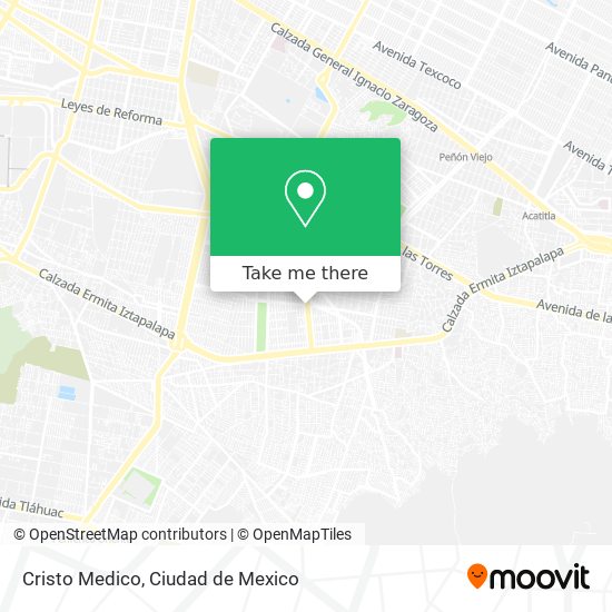 Cristo Medico map