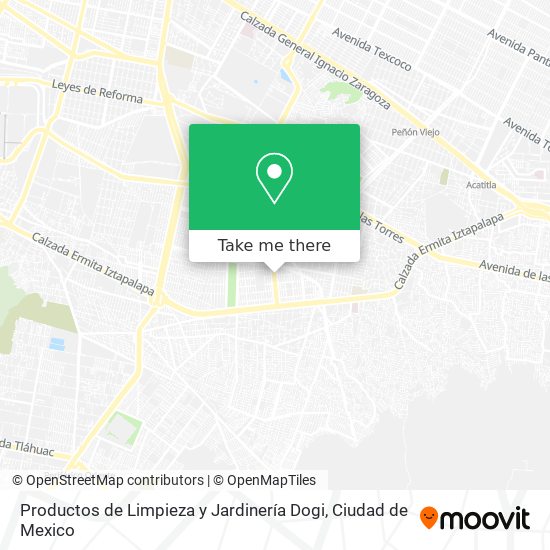 Productos de Limpieza y Jardinería Dogi map