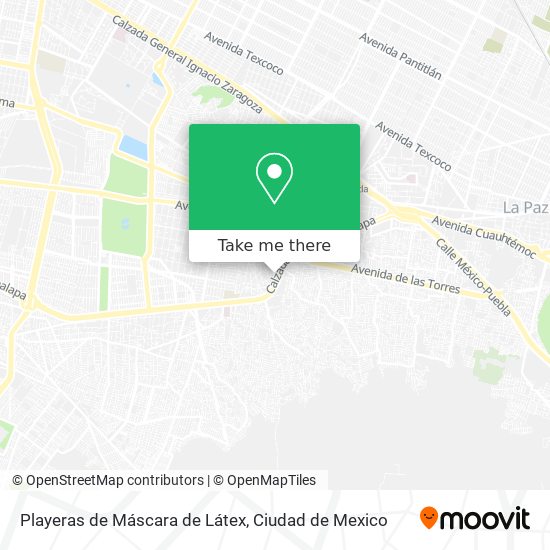 Mapa de Playeras de Máscara de Látex