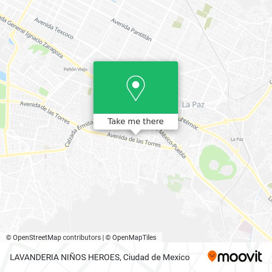 LAVANDERIA NIÑOS HEROES map