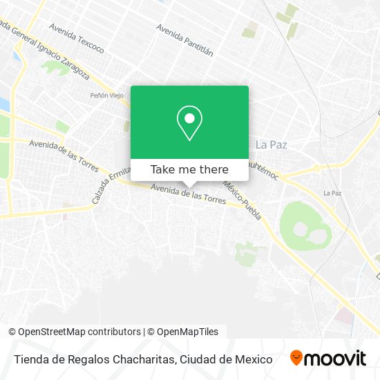 Tienda de Regalos Chacharitas map