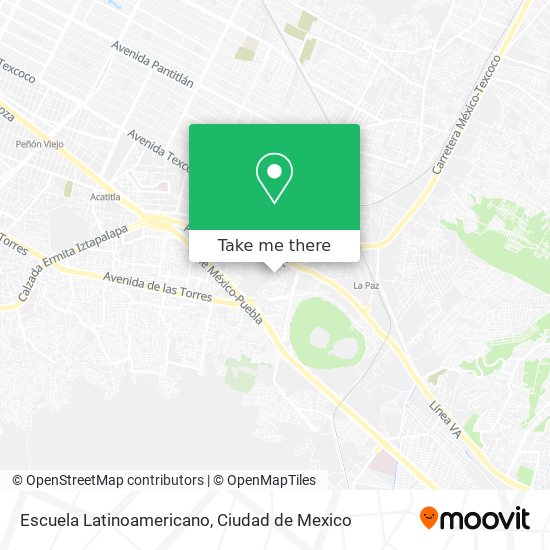 Mapa de Escuela Latinoamericano