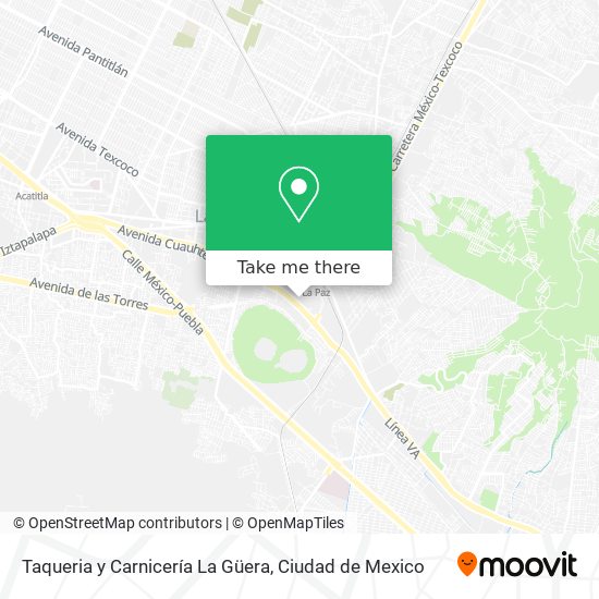 Taqueria y Carnicería La Güera map
