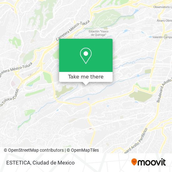 ESTETICA map