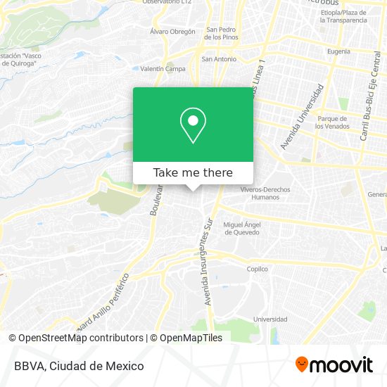 BBVA map