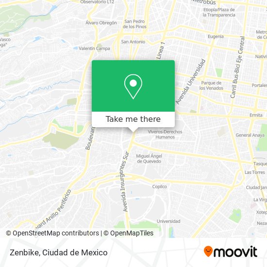 Zenbike map