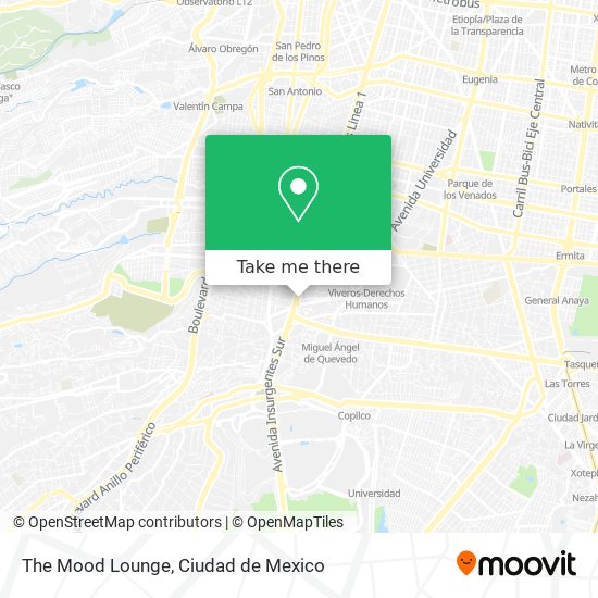 The Mood Lounge map