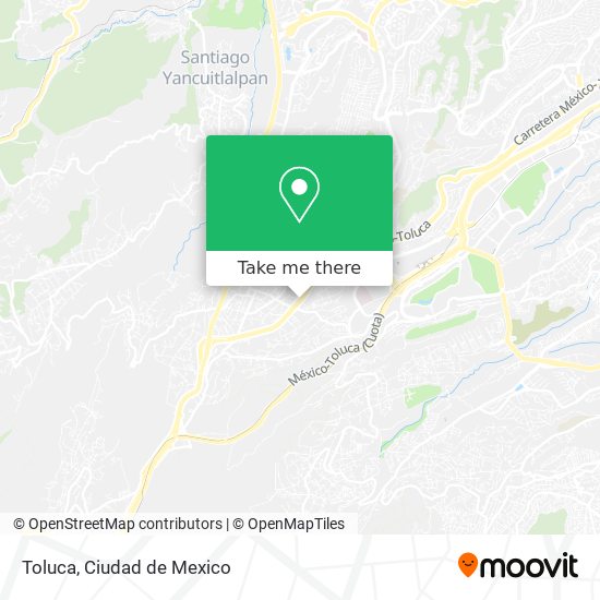 Mapa de Toluca