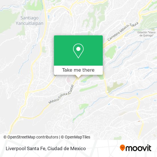 Mapa de Liverpool Santa Fe