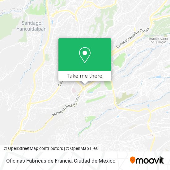 Oficinas Fabricas de Francia map