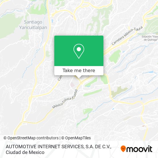 AUTOMOTIVE INTERNET SERVICES, S.A. DE C.V. map