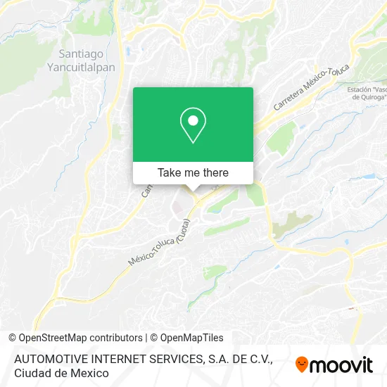 AUTOMOTIVE INTERNET SERVICES, S.A. DE C.V. map