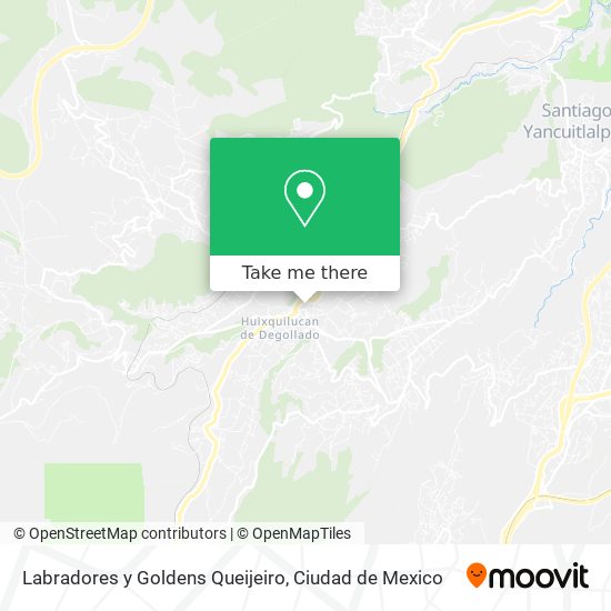 Mapa de Labradores y Goldens Queijeiro