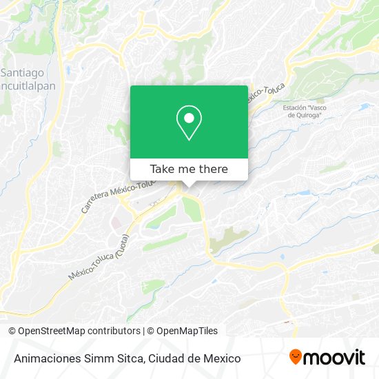 Mapa de Animaciones Simm Sitca