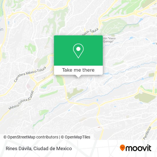 Rines Dávila map