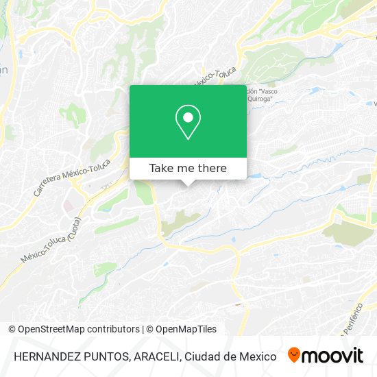 HERNANDEZ PUNTOS, ARACELI map
