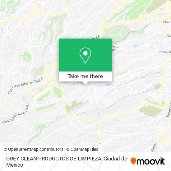 GREY CLEAN PRODUCTOS DE LIMPIEZA map