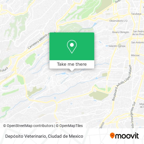 Depósito Veterinario map