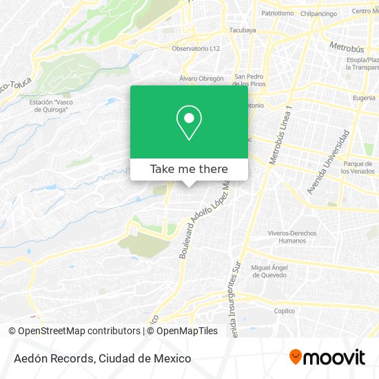 Aedón Records map