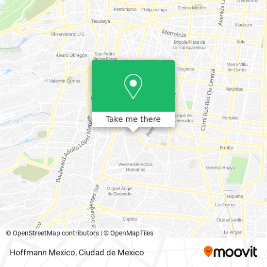 Hoffmann Mexico map
