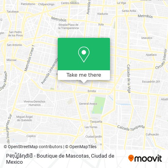 Mapa de Pêţǖʆǻƞđĭƌ - Boutique de Mascotas