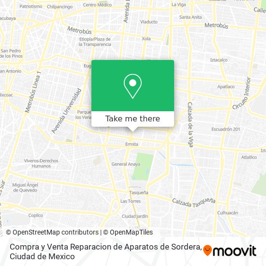 Compra y Venta Reparacion de Aparatos de Sordera map