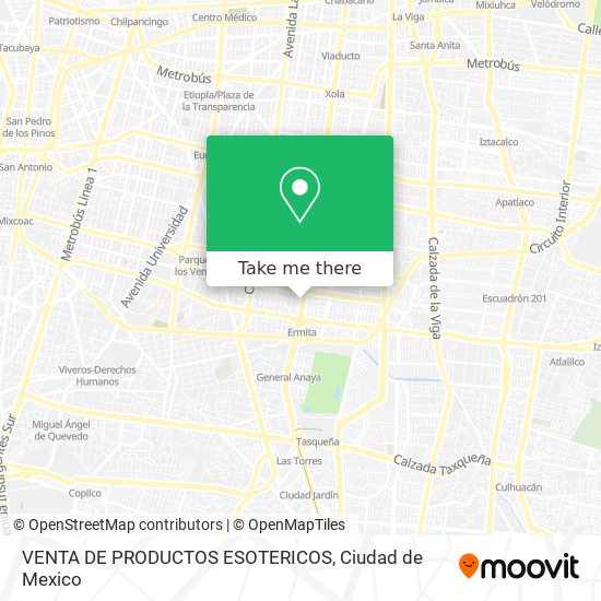 VENTA DE PRODUCTOS ESOTERICOS map