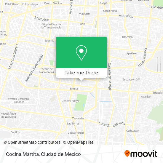 Cocina Martita map