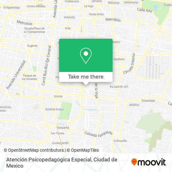 Atención Psicopedagógica Especial map