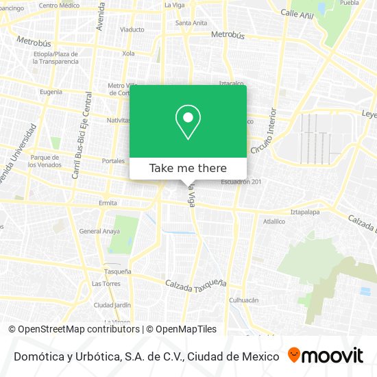 Domótica y Urbótica, S.A. de C.V. map