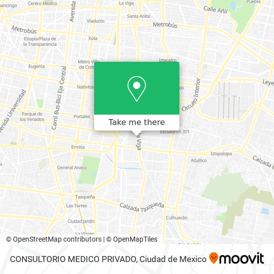 CONSULTORIO MEDICO PRIVADO map