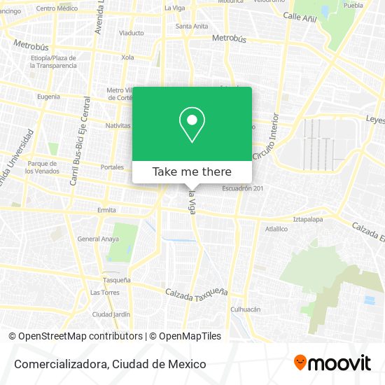 Comercializadora map