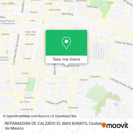 REPARADORA DE CALZADO EL MAS BARATO map