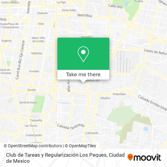 Club de Tareas y Regularización Los Peques map