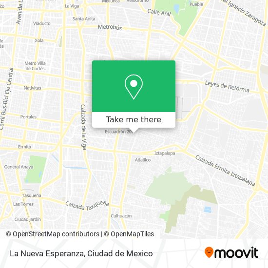 La Nueva Esperanza map