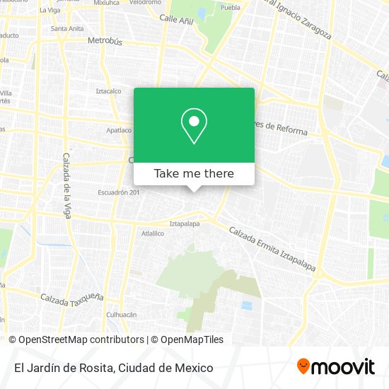 El Jardín de Rosita map